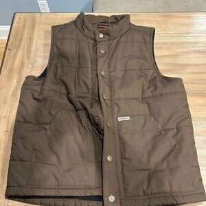 Wolverine Men's Brown Quilted Vest